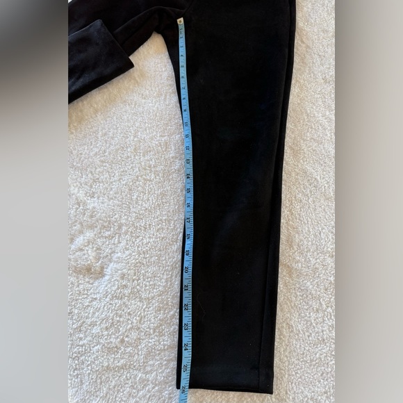 Banana Republic Devon black suede-like pants. Size 4. Never worn. - Picture 7 of 9